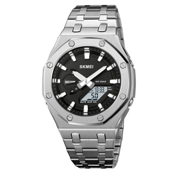 Men's Creative Multifunction Dual-Display Business Electronic Watch - Image 2