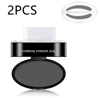 Eyebrow Powder Stamp Tint Stencil Kit Cosmetics Professional Makeup Waterproof Eye Brow Stamp Lift Eyebrow Enhancers Stencil Kit - Image 32