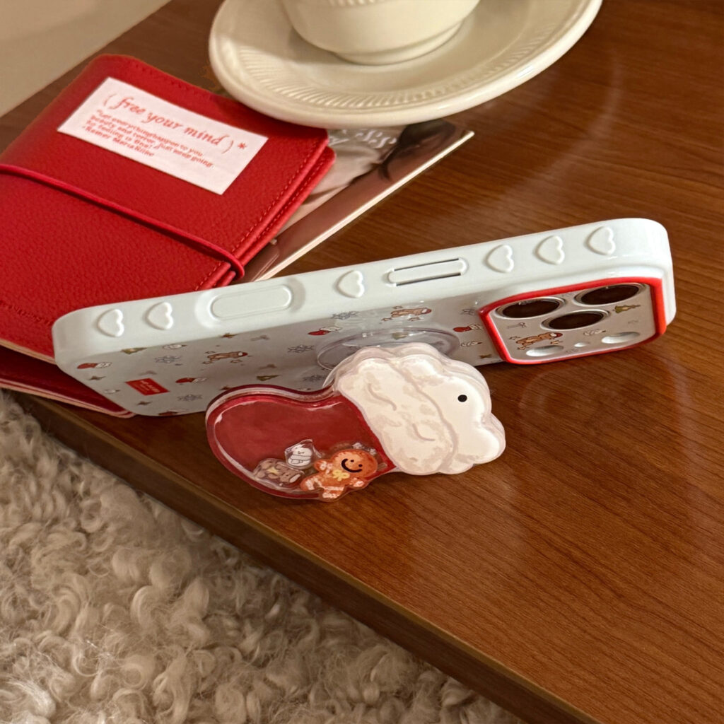 Christmas Stocking Shaker Stand Phone Case