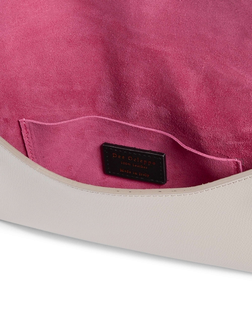 Dee Ocleppo Womens Clutch DC220 LOGO PALMELLATO TAUPE - Image 4