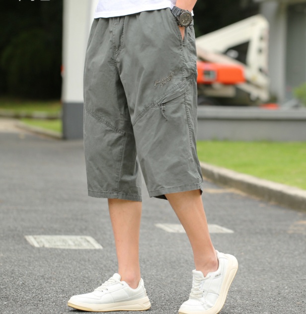 Sports Cropped Trousers Men
