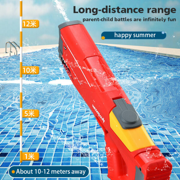 Automatic Electric Water Gun Toys Shark High Pressure Outdoor Summer Beach Toy Kids Water Fight Pool Party Water Toy - Image 11