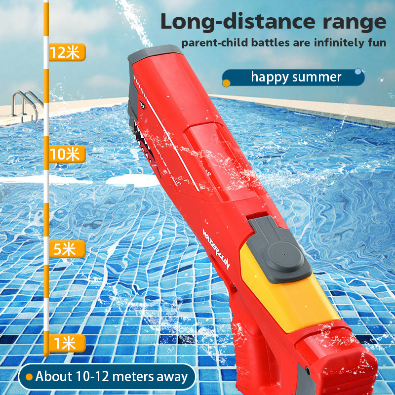 Automatic Electric Water Gun Toys Shark High Pressure Outdoor Summer Beach Toy Kids Water Fight Pool Party Water Toy - Image 11