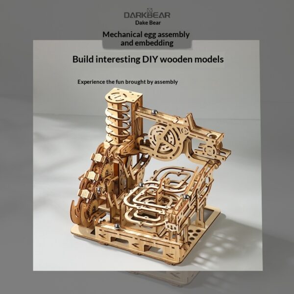 Mechanical 3D Puzzle DIY Handmade Assembly Educational Toy - Image 4