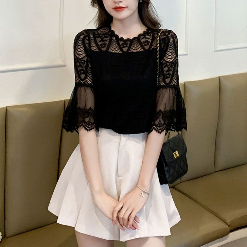 Ethereal Designer-style Niche Chiffon Blouse - Image 5
