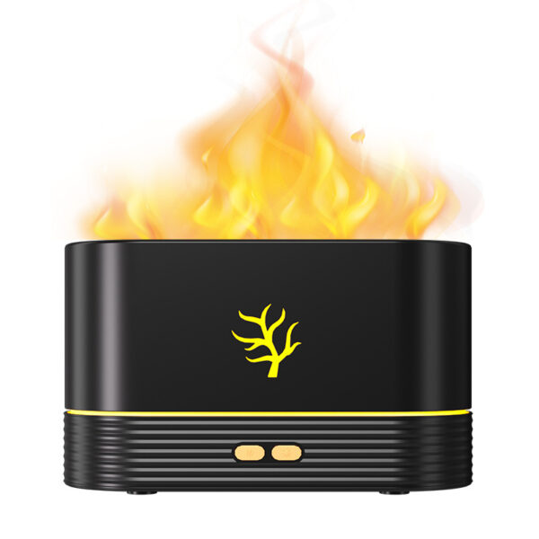 Flame Aroma Diffuser Air Humidifier Ultrasonic Cool Mist Maker Fogger Led Essential Oil Flame Lamp Difusor - Image 24