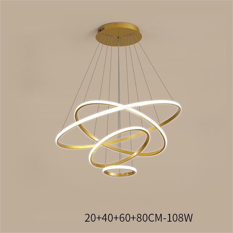 Living Room Chandelier Dining Room Lamp Intelligent Simple Household Chandelier - Image 7