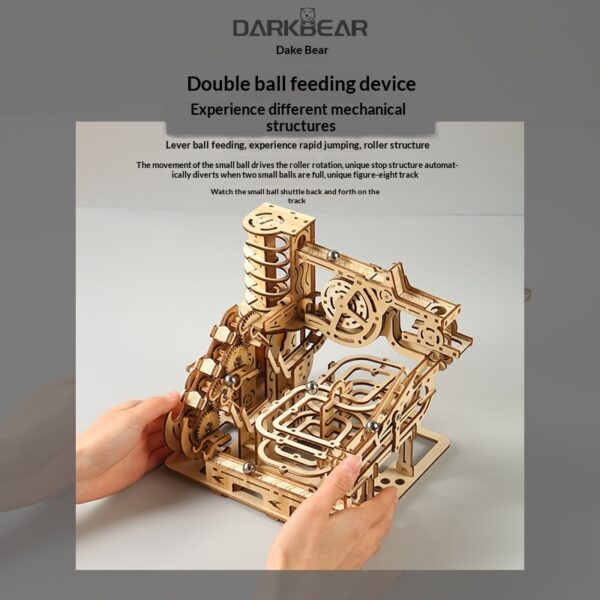 Mechanical 3D Puzzle DIY Handmade Assembly Educational Toy - Image 2