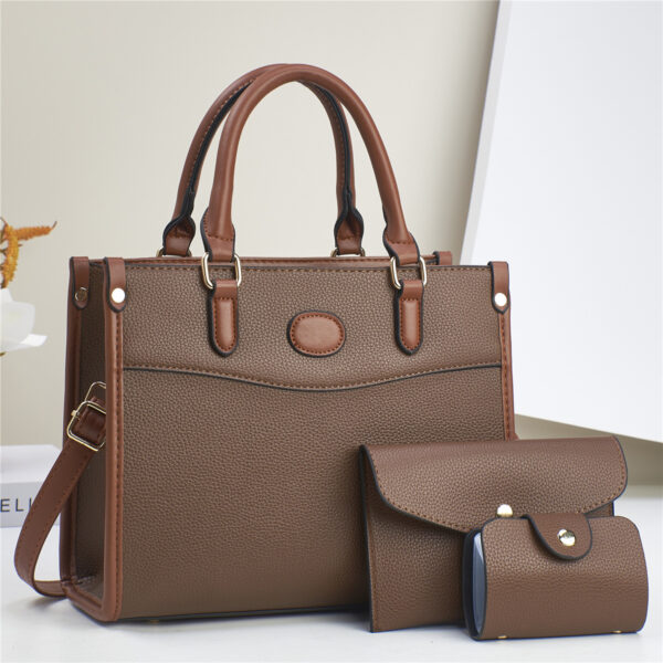 Stylish Three-Piece Shoulder Bag Set For Women Mother-and-Child Bags - Image 7