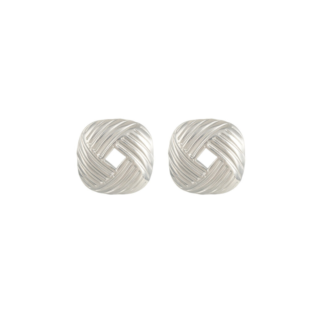 1 Pair New Vintage Luxury All-Match Women's Stud Earrings, Light Luxury Personality Trendy Exaggerated Geometric Earrings Jewelry