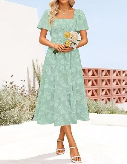 Best-selling Solid-color Off-shoulder High-waist Maxi Dress For Women - Image 17