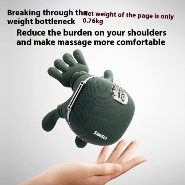 Electric Neck And Shoulder Muscle Massager Wireless Shoulder And Back Kneading Massage Shawl Neck Masajeador Relax Pain Relief - Image 2