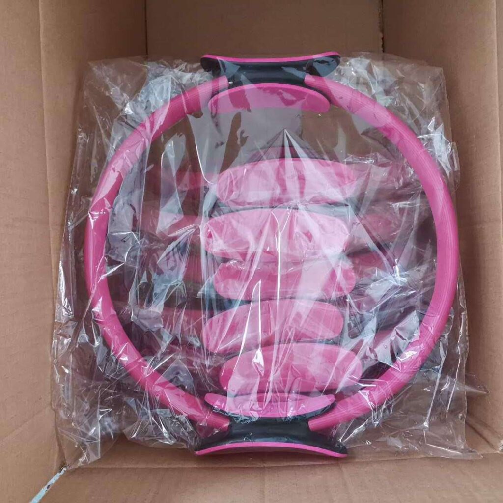 Yoga Fitness Pilates Ring Women Girls Circle Magic Dual Exercise Home Gym Workout Sports Lose Weight Body Resistance