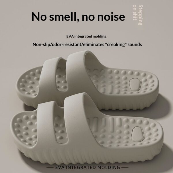 Thick-soled Massage Slippers Indoor Home Use Non-slip And Quiet EVA Material Deodorizing - Image 17