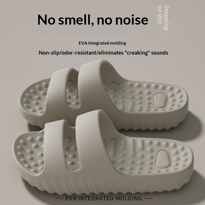 Thick-soled Massage Slippers Indoor Home Use Non-slip And Quiet EVA Material Deodorizing - Image 18