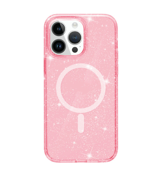 Transparent Glitter Magnetic Phone Case With Drop-resistant Hard Shell - Image 57