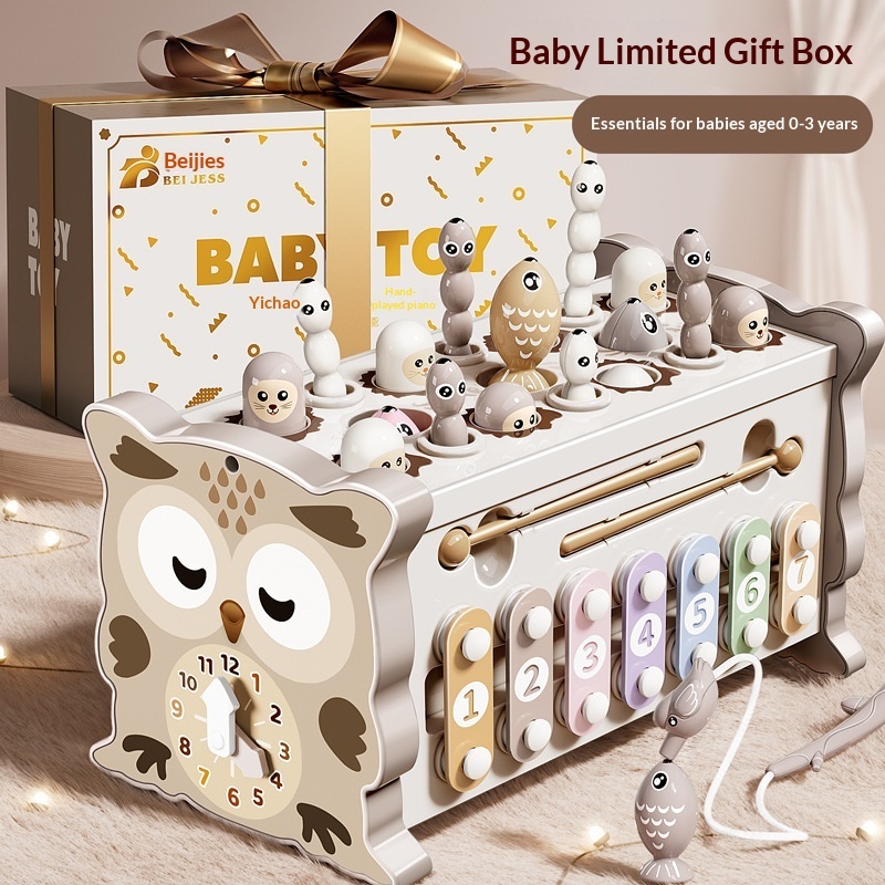 Infant And Toddler Hexahedral Educational Puzzle Toy - Image 1