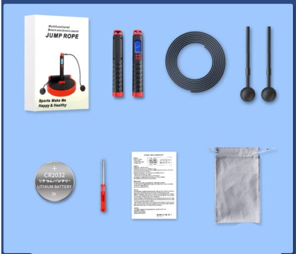 Sports Fitness Smart Cordless Skipping Rope - Image 6