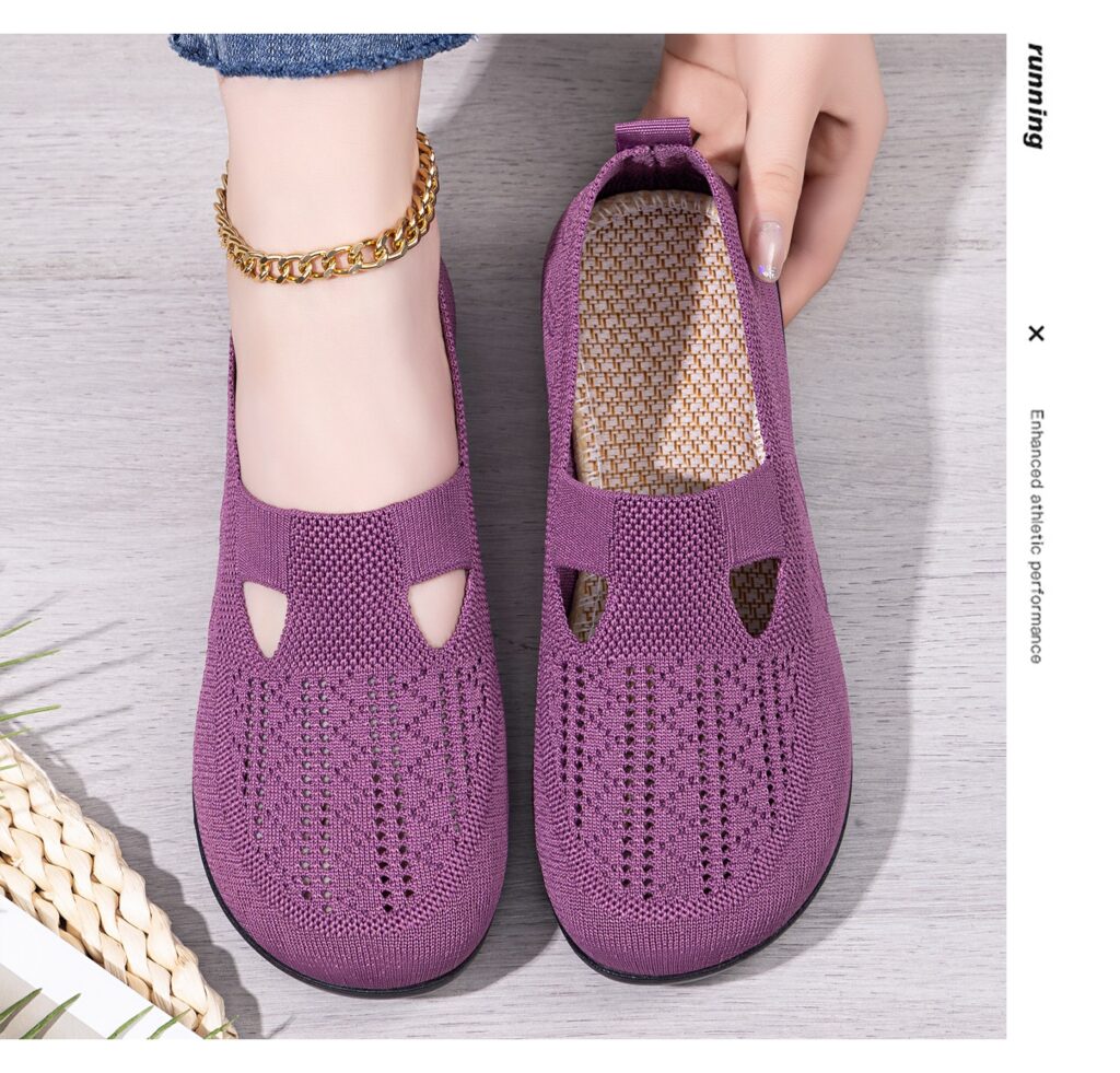Fashionable Versatile Slip-on Old Beijing Cloth Shoes