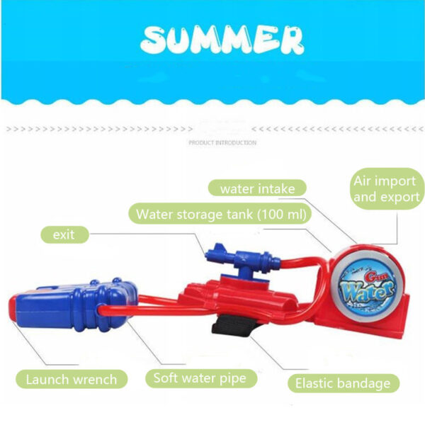 Creative Wrist-style Water Toys Summer Children's Play Water Toys Beach Parent-child Interaction Mini Hand-held Water Gun - Image 11