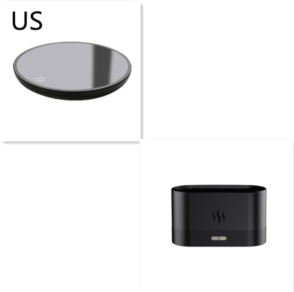 Aroma Diffuser With Flame Light Mist Humidifier Aromatherapy Diffuser With Waterless Auto-Off Protection For Spa Home Yoga Office - Image 27