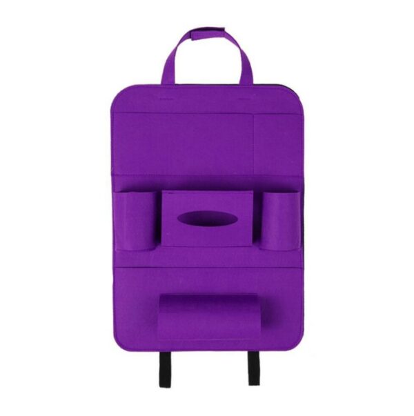 Auto Car Backseat Organizer Car-Styling Holder Multi-Pocket Seat Wool Felt Storage Multifunction Vehicle Accessories Bag - Image 21