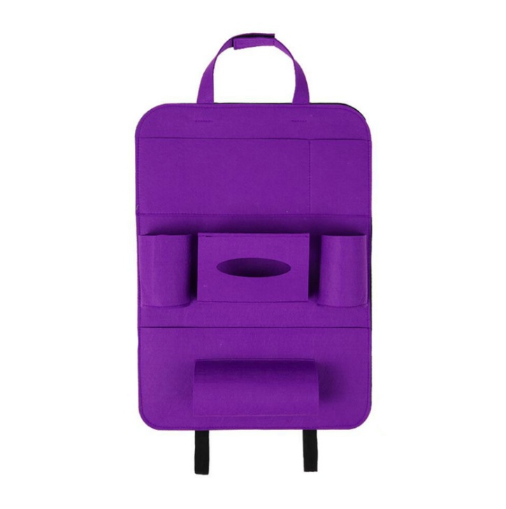 Auto Car Backseat Organizer Car-Styling Holder Multi-Pocket Seat Wool Felt Storage Multifunction Vehicle Accessories Bag - Image 21