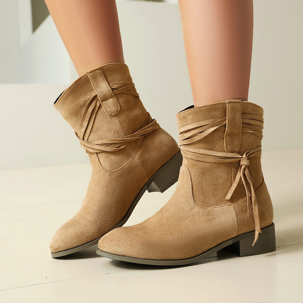 Tassel Women's Casual Ankle Boots