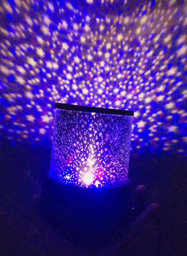 LED Night Light Projector Lamp Colorful Star Light (Random Color)