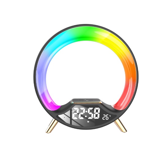 O Light Three In One Wireless Charging Multifunctional Bluetooth Speaker Night Light - Image 18