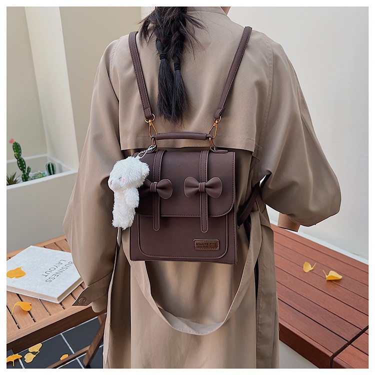 British-style Retro Chic Womens Backpack - Image 45