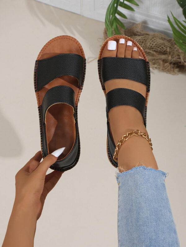 New Fairy-style Flat Soft Soled Sandals - Image 16