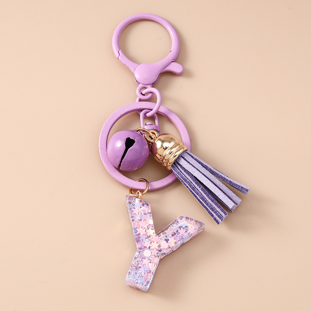 Fashionable Design Bell Tassel Keychain - Image 18