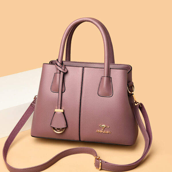 Fashionable Womens Handbag Large-Capacity Shoulder Crossbody Bag - Image 4
