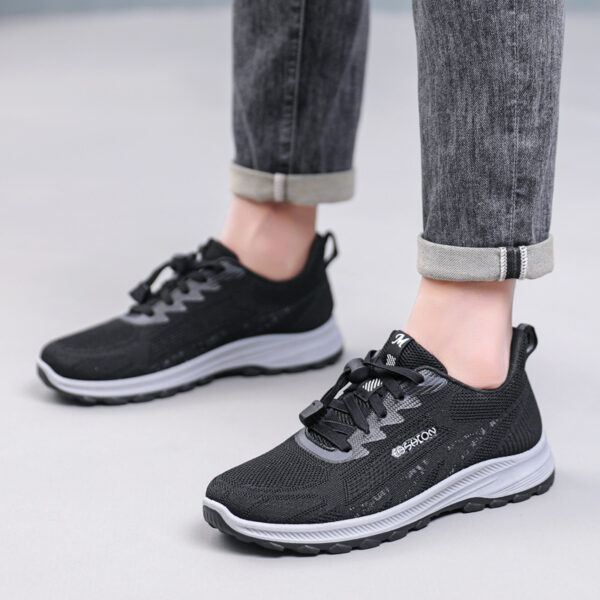 Men's Fashion Mesh Breathable Casual Sneakers - Image 3