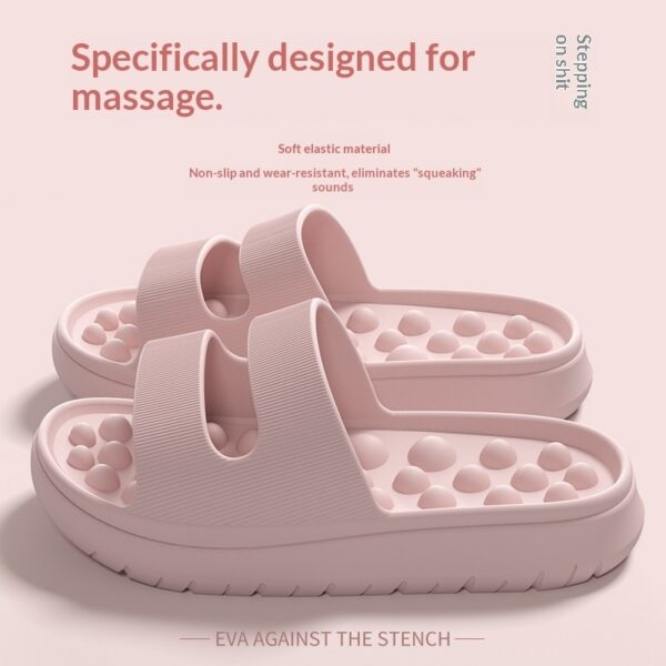 Women's Thick-Soled, Cushy Massage Slippers - Image 46