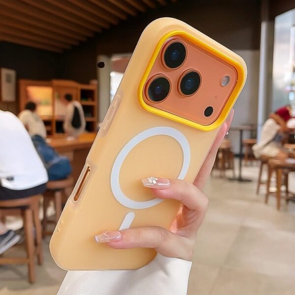 Suitable For 17 Pro Max Phone Case  Jelly Magnetic Two in one Frosted Simple Drop proof - Image 13