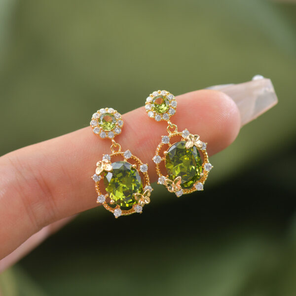 Light Luxury Earrings Open Ring Bracelet Necklace - Image 10