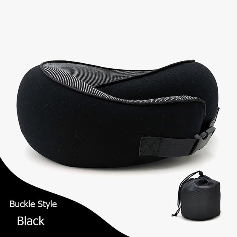 Travel Neck Pillow Non-Deformed Airplane Pillow Travel Neck Cushion Durable U-Shaped Travel Memory Cotton Nap Neck Pillow - Image 21