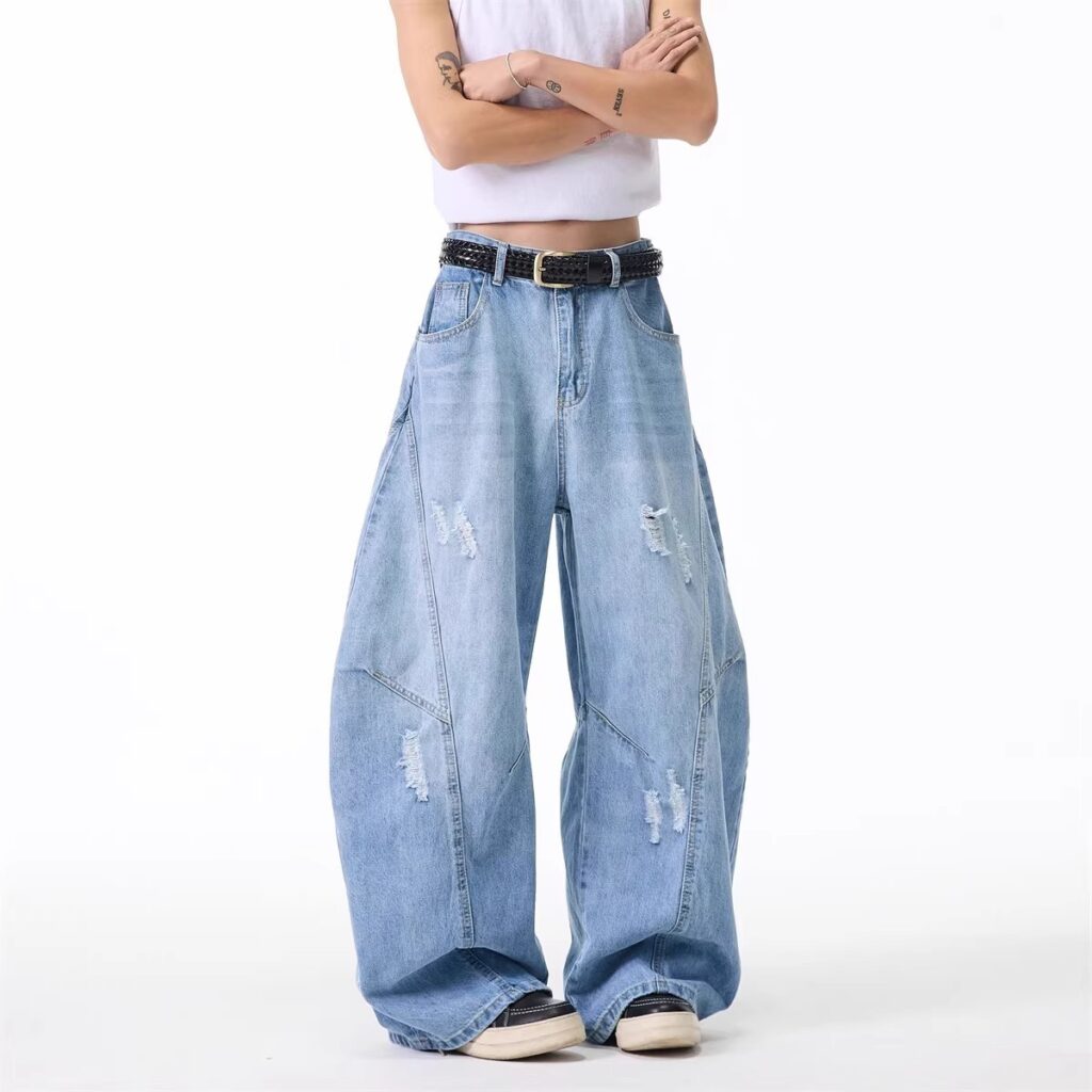 American-style Silhouette Bootcut Jeans For Women And Men