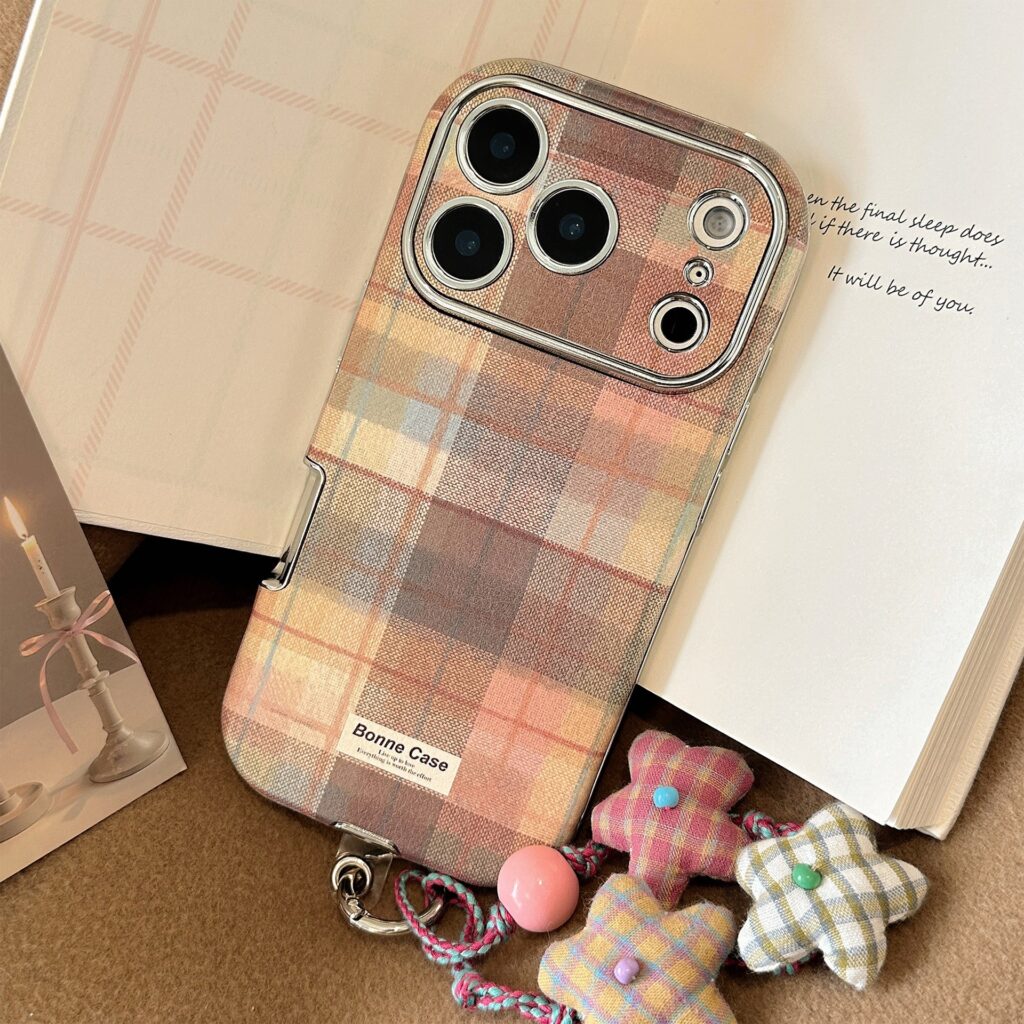 Fabric-Star Electroplated Shatter-Resistant Phone Case