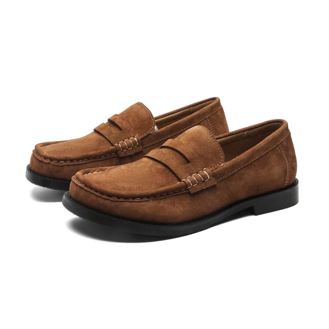 New Vintage Old Coin-style Loafers For Men - Image 5