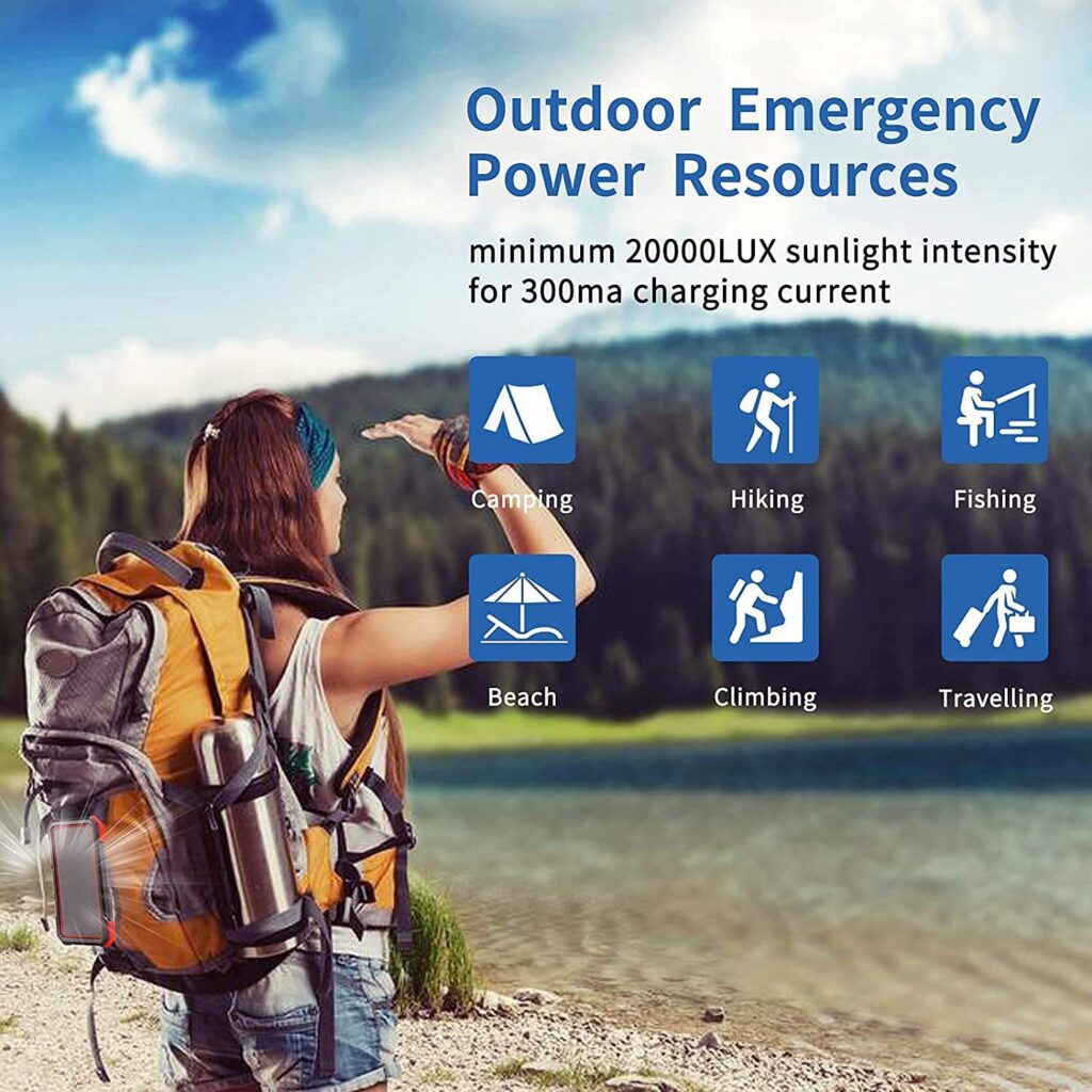 Waterproof Solar-Powered Wireless Power Bank