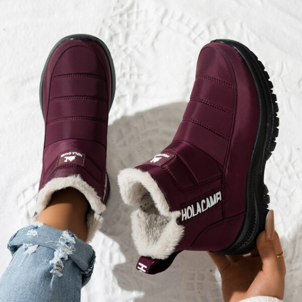Women's Snow Boots With Fleece Lining - Image 56