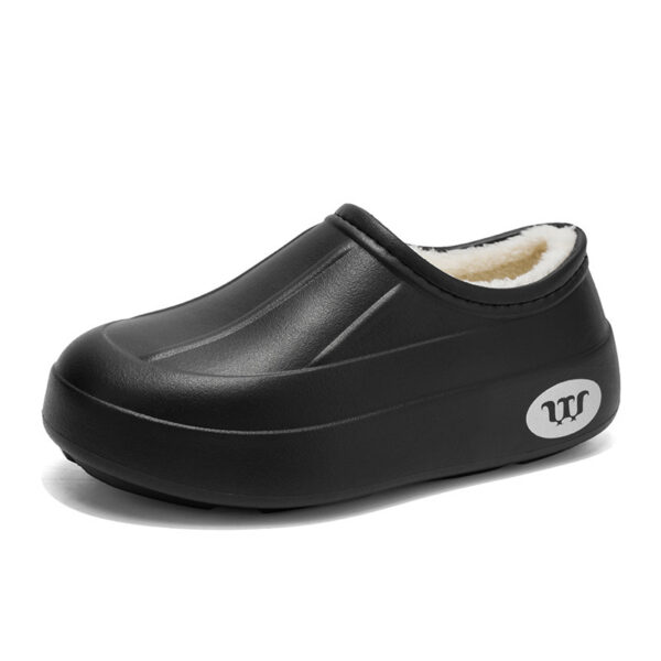 Envelope-style Warm Waterproof And Oil-resistant Slip-on Shoes - Image 7