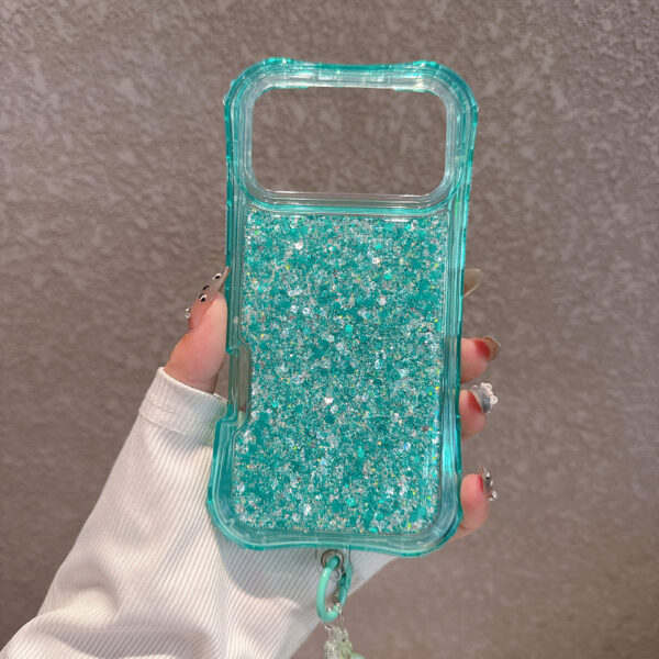 South American-style Slimming Phone Case With 3-in-1 Glitter Epoxy Drop-proof Design And A Matching Bracelet - Image 15