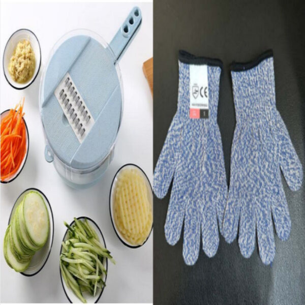 8 In 1 Mandoline Slicer Vegetable Slicer Potato Peeler Carrot Onion Grater With Strainer Vegetable Cutter Kitchen Accessories - Image 14