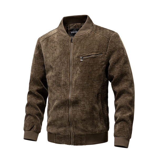 Men's Fashionable Retro Jacket Coat - Image 2
