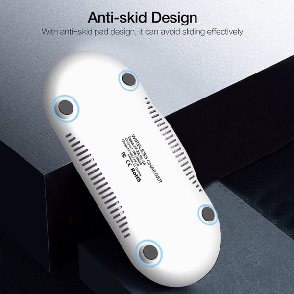 Wireless Charger Dual Mobile Phone Charger - Image 12