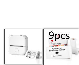 Portable Mini Thermal Label Printer Home Photo Printer Student Wrong Question Printer Bluetooth-compatible Mini Label Printer Price Tag - Image 74